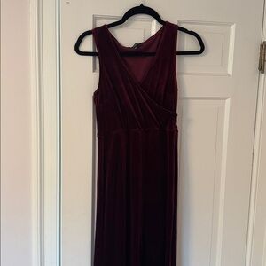 Lulus Velvet Maxi Dress